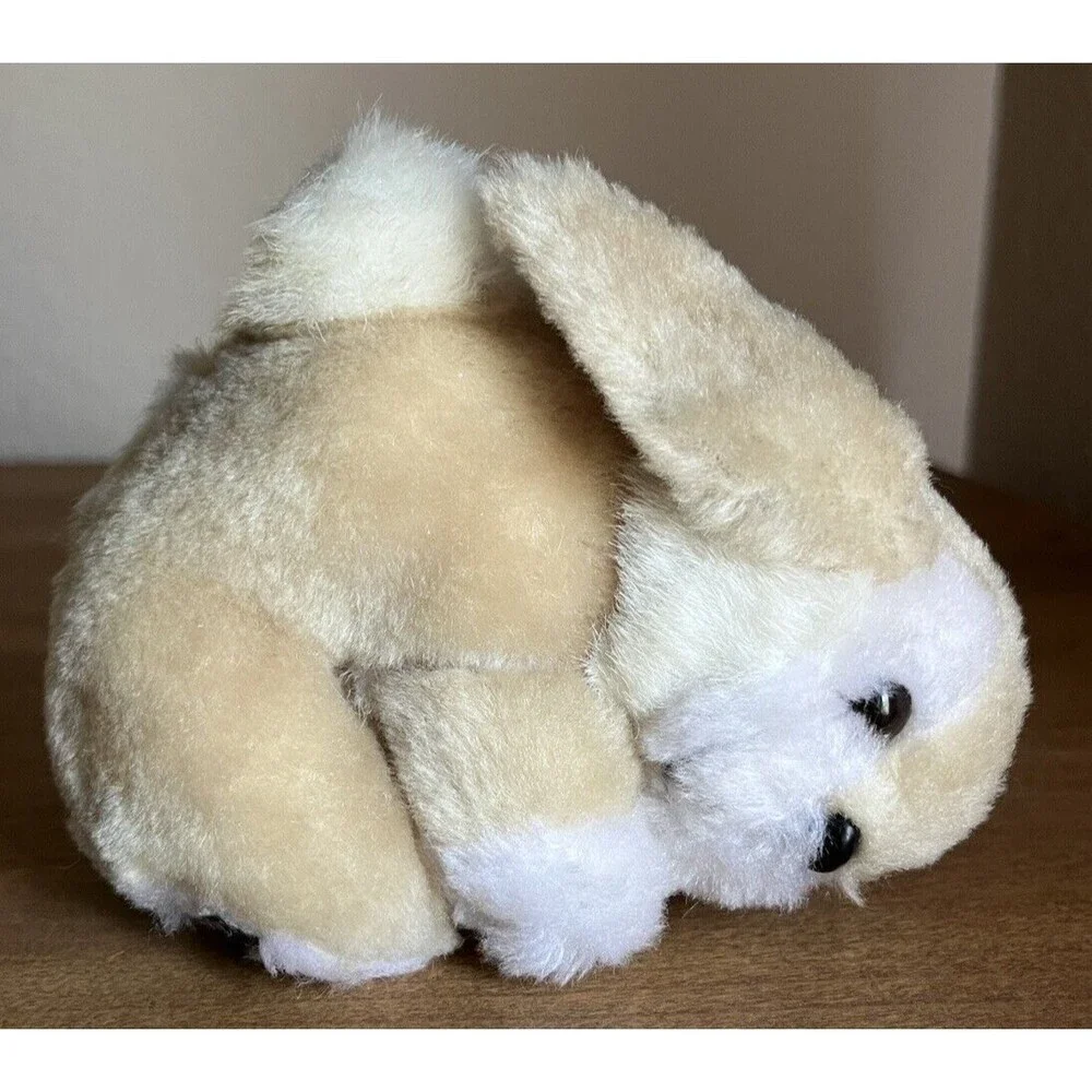 Lucky Plush Toys Bunny Rabbit Vintage 90s Mini Stuffed Animal Beige 5in‎ Easter